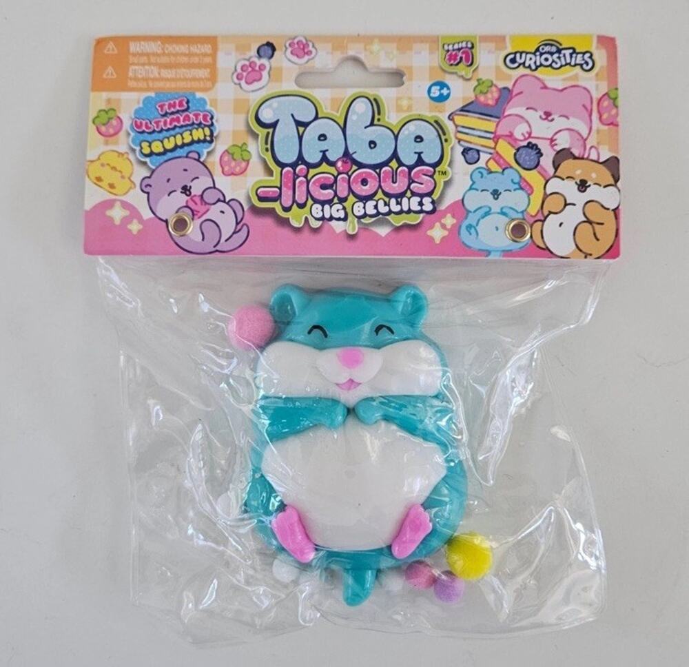 Taba-Licious Big Bellies Series 1 Blue Hamster Squishy ORB Curiosities New